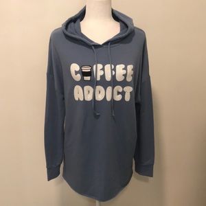 Rebellious Coffee Addict lightweight hoodie
